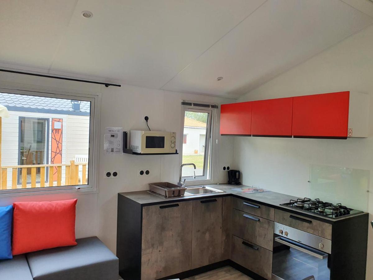 Mobile Homes By Kelair At Camping Sol A Go Go Saint-Hilaire-de-Riez Eksteriør bilde